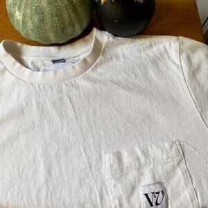 RIVVIA Projects Pocket T-Shirt - White - Mens Medium - Great Condition